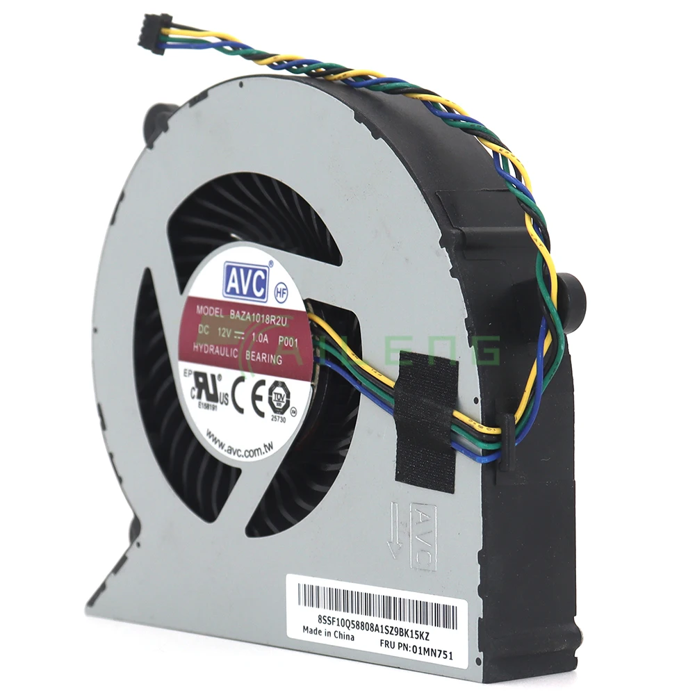 Cooling Fan BUC1012MD-00 BAZA1018R2U DC12V for Lenovo Ideacentre A540-27ICB A540-24ICB A540-24API FRU PN:01MN751