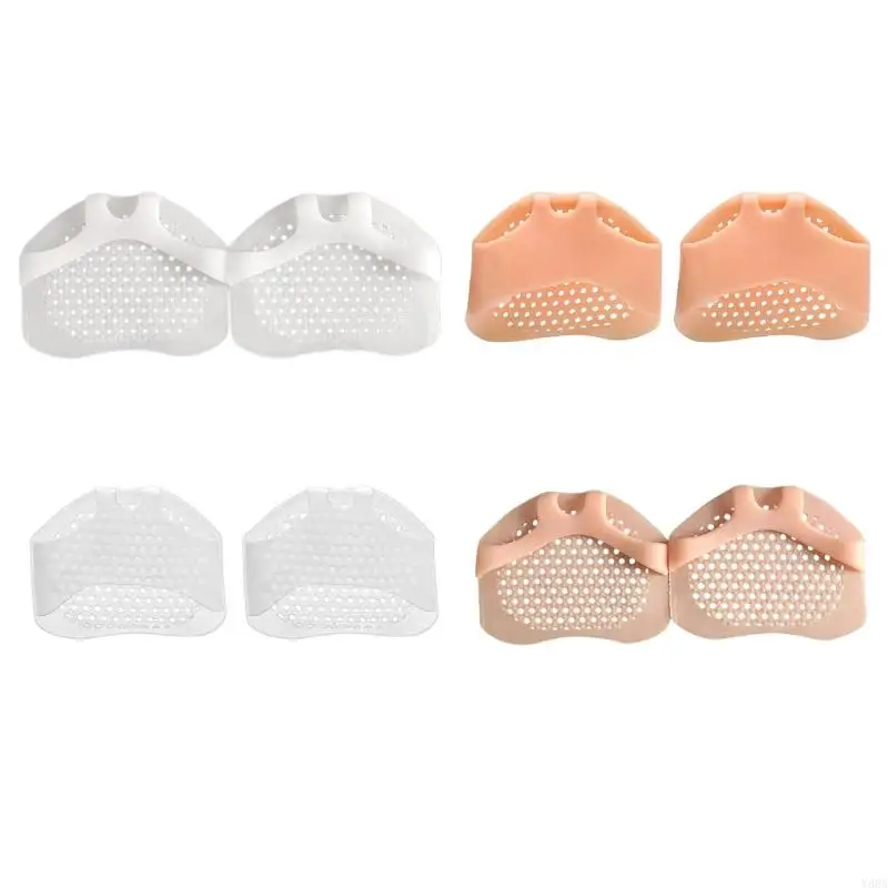 Y88A 1 Pair Reusable Silicone Balls of Foot Cushions Provide Cushioning and Prevent Blister Forefoot Pads Metatarsal Pads