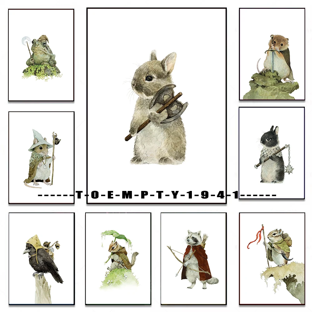 Small Animals Carto… - image