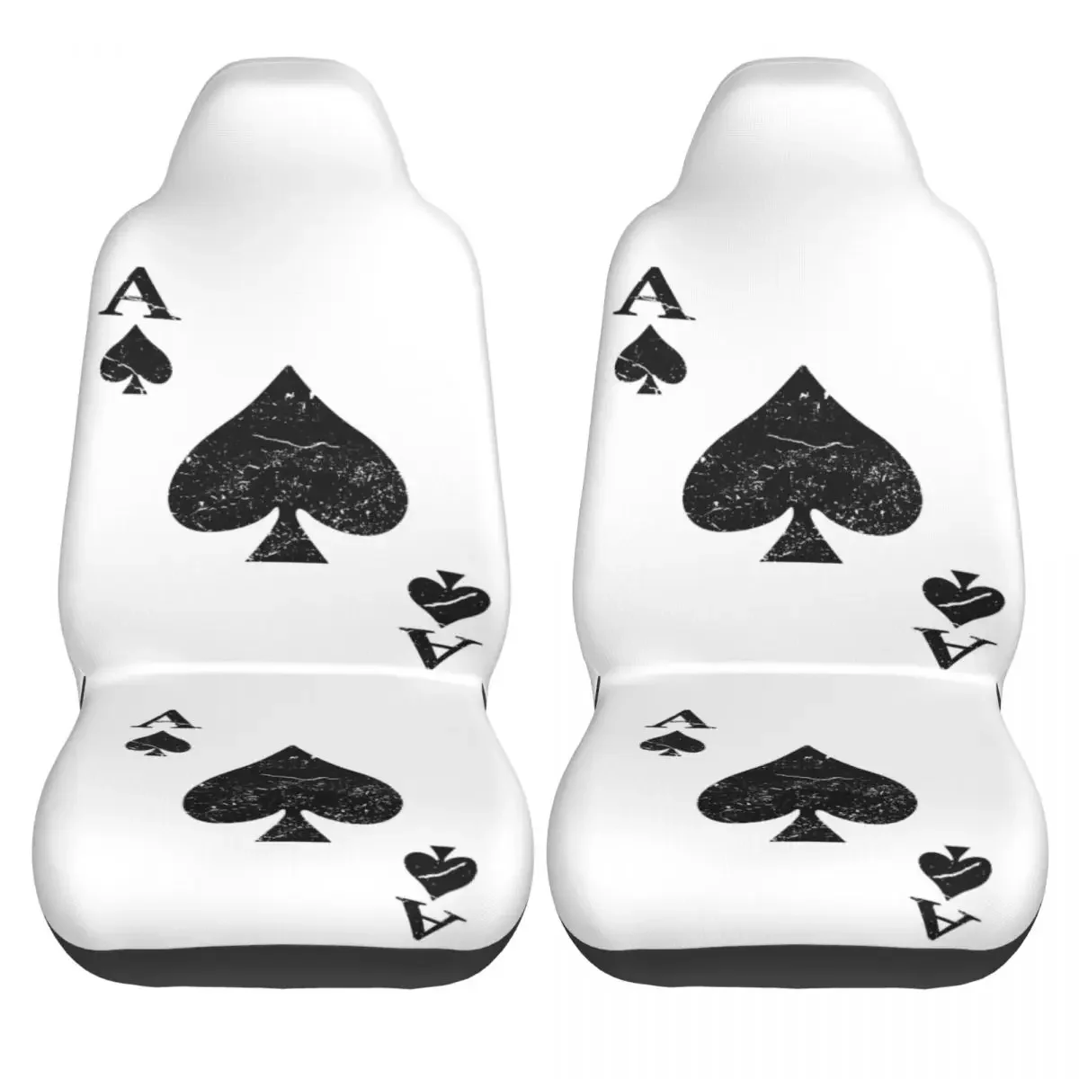 Ace Spades Card Game Card Game Costume Car Seat Cover Custom Printing Universal Front Protector Accessories Cushion Set