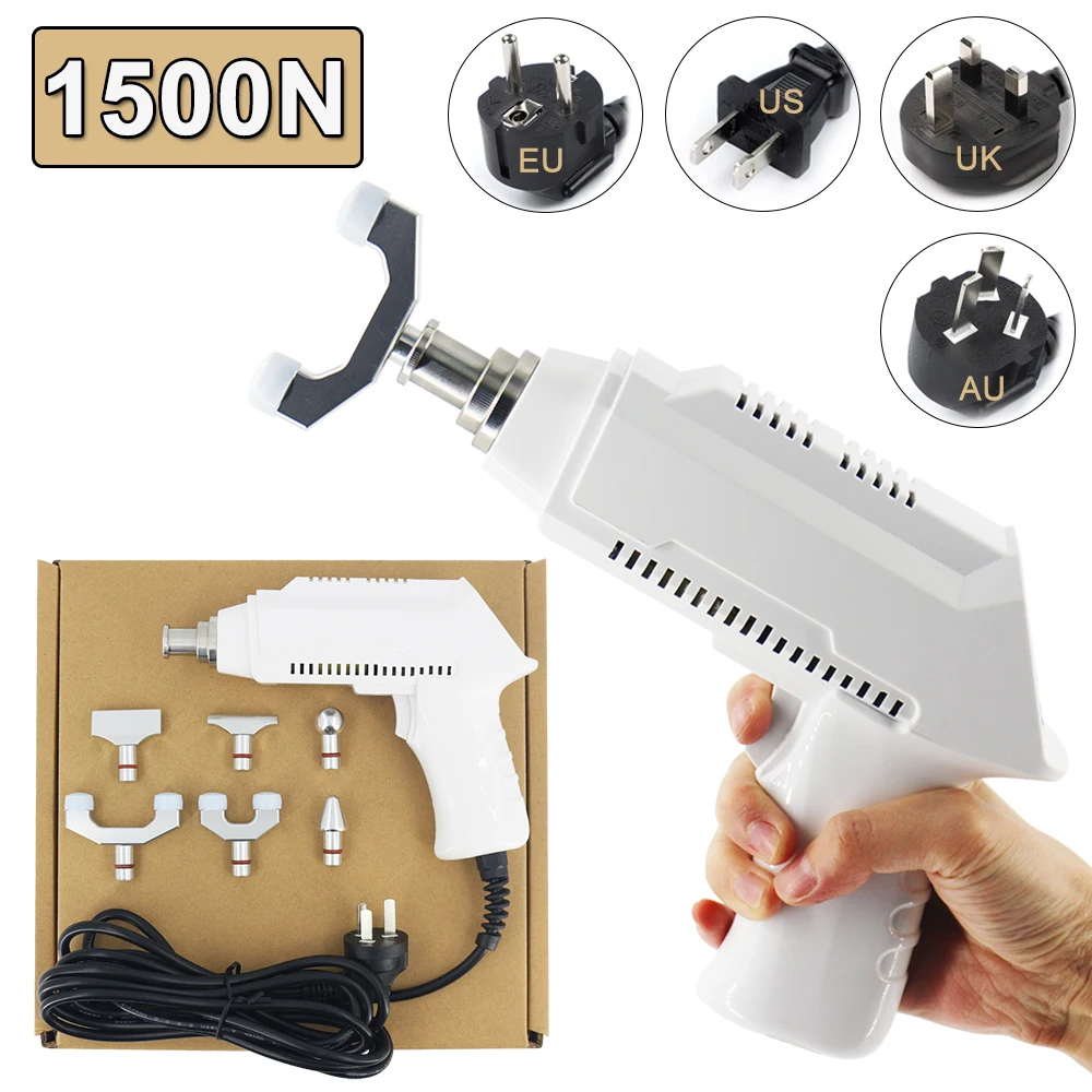 

Electric Chiropractic Adjusting Tool Max 1500N Adjustable Bone Spine Correction Gun New Spinal Cervical Therapy Massager 2024