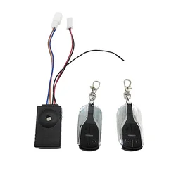 E-Bike Anti-Theft Alarm System Smart Security Remote Control Detector 36/48/60/72V Anti-Theft Locator For Electric Bike Scooter