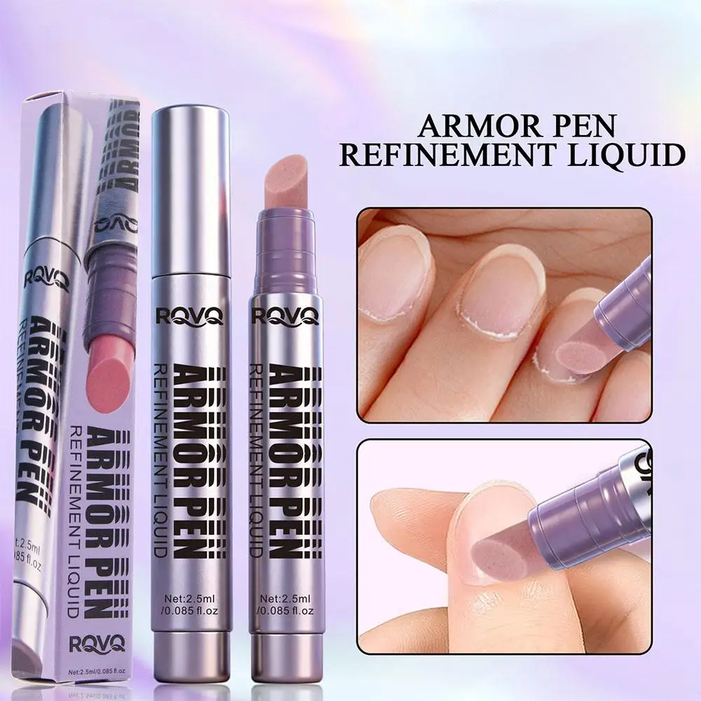 Lápiz para Esmalte de Uñas, Lápiz para el Cuidado de las Cutículas, Pulimenta y Suaviza las Cutículas, Lápiz Líquido para Arte de Uñas, Herramientas de Manicura