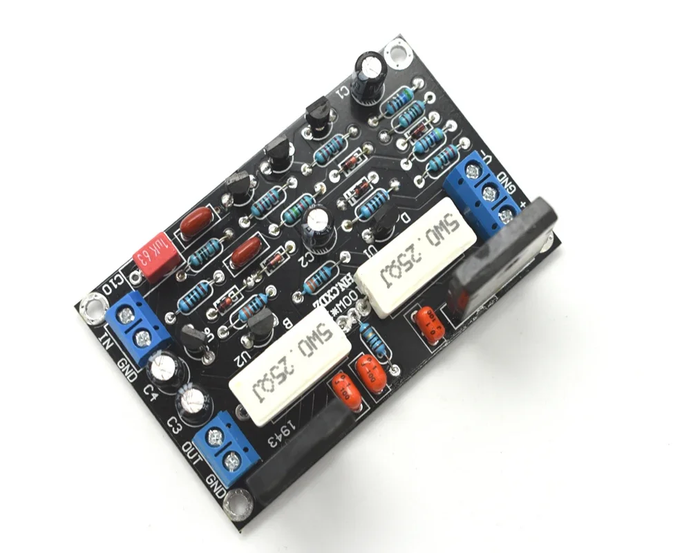 New Tube 100W Mono DC 35V Power Amplifiers 2SC5200 + 2SA1943 5200 1943 HIFI Audio Amplifier Board