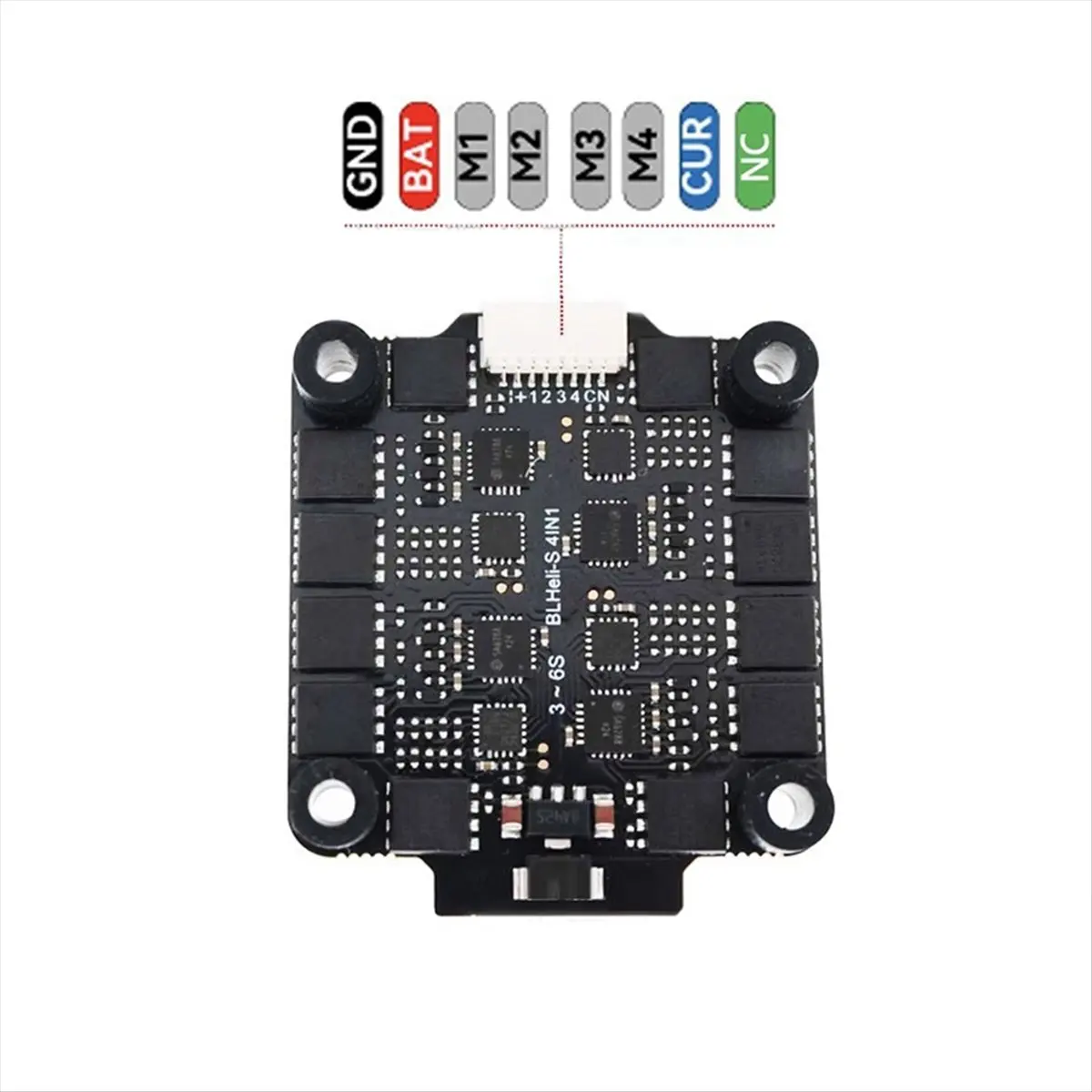 B21B F722 FC&ESC Stack F722X8 Pro Flight Controller BLS 60A 4in1 ESC 30.5X30.5mm for RC FPV Racer Drone