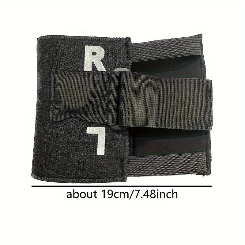 1 قطعة الحجر المغناطيسي يكون نشط دعامة الركبة نقطة الركبة وسادة الساق دعم الضغط الأسود العصب الوركي وسادة مساج الركبة حامي