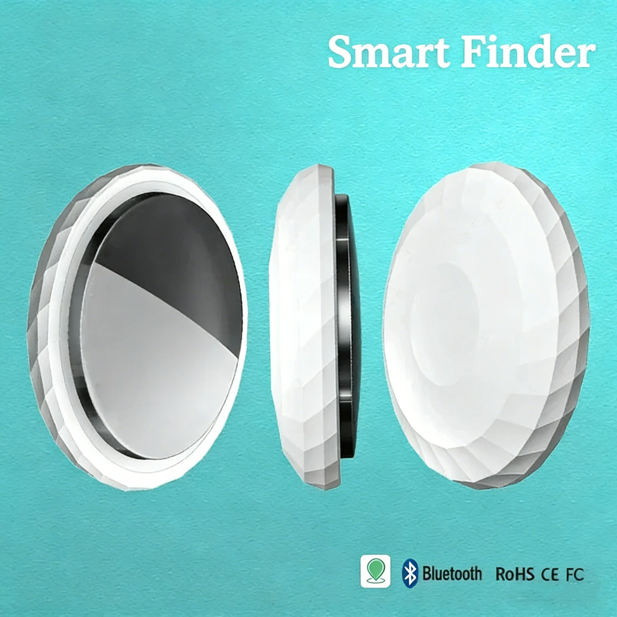 4pcs Sets Intelligent Locator Smart Finder Wallet Children\'s Pet Location Tracker Anti-lost Device Bluetooth 4.0 Mini Tracker