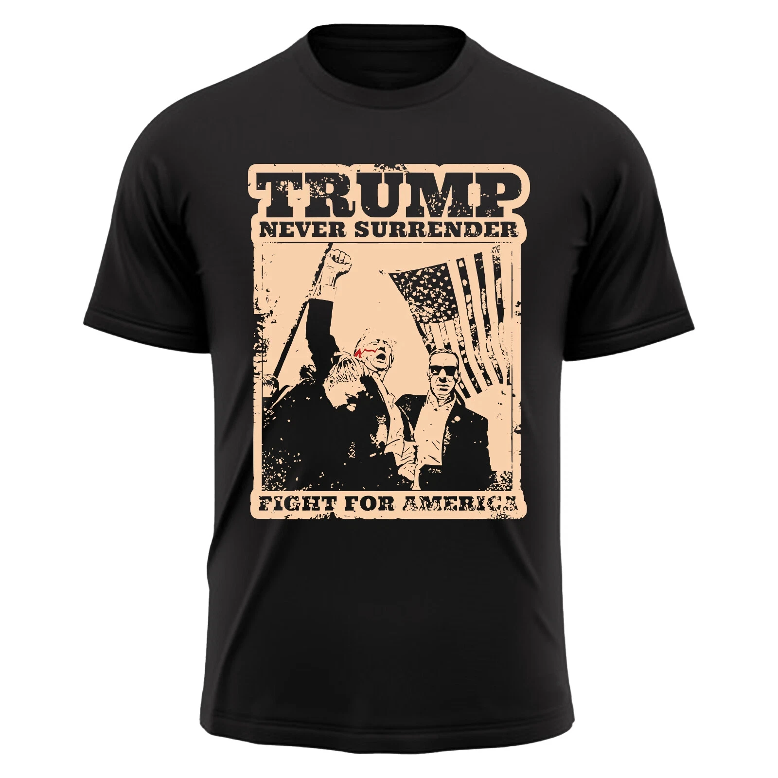 

Мужская футболка Trump USA Shot 14 июля с поддержкой американского флага, новый подарок, элитная роскошь для мужчин и женщин, топ Y2k