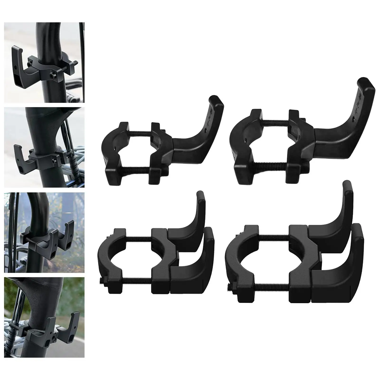 

Bicycle Front Hook Accessories Sturdy Punch Universal Handlebar Mount