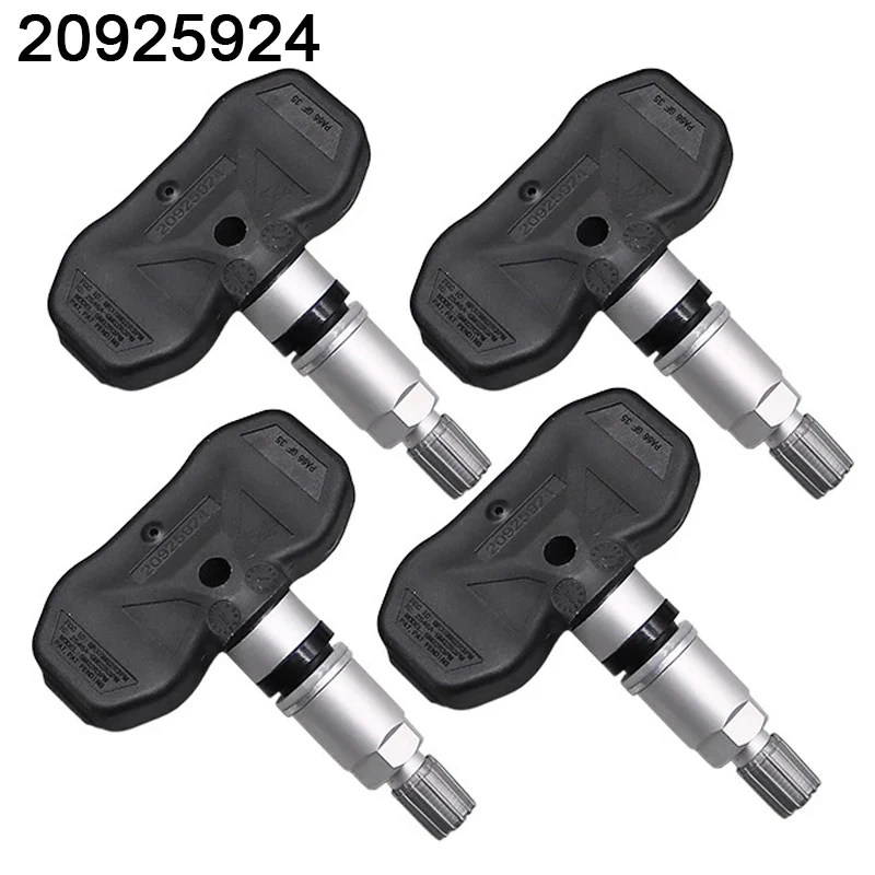

1/4PCS TPMS Car Tire Pressure Sensor for Buick Allure Enclave Cadillac CTS DTS Chevrolet Express Silverado GMC 20925924 314.9MHz