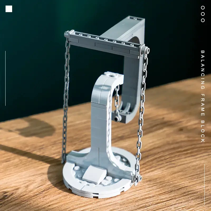 56 ชิ้น Suspension Tension Balance กรอบ Building Block ชุดตกแต่งปริศนาสร้างสรรค์ประกอบของเล่นสําหรับของขวัญวันฮาโลวีนคริสต์มาส