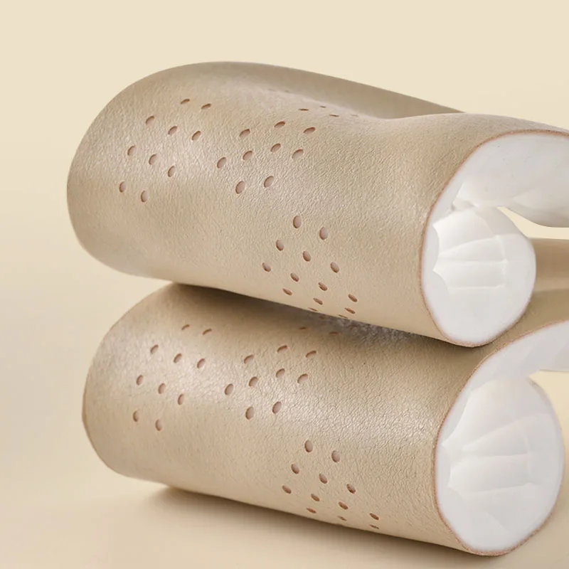 1/5Pairs نعل داخلي من الجلد الصناعي مع مرونة عالية من اللاتكس لدعم قوس النعال غير قابلة للانزلاق قابلة للتنفس ناعمة ومريحة للقدم #5