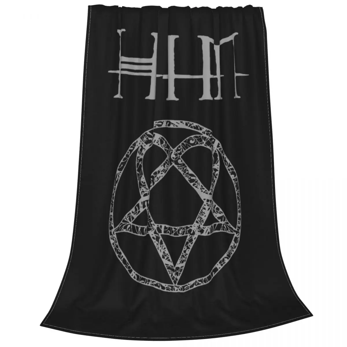 Him Ornate Heartagram Ultra-Soft Micro Fleece Blanket Casual Textile Dust Cover Cover Blanket