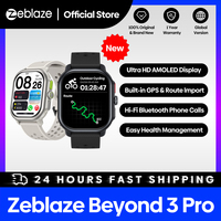 New Zeblaze Beyond 3 PRO GPS Smart Watch 2.15'' AMOLED Display Built-in GPS & Route Import Make/Receive Phone Calls Smartwatch