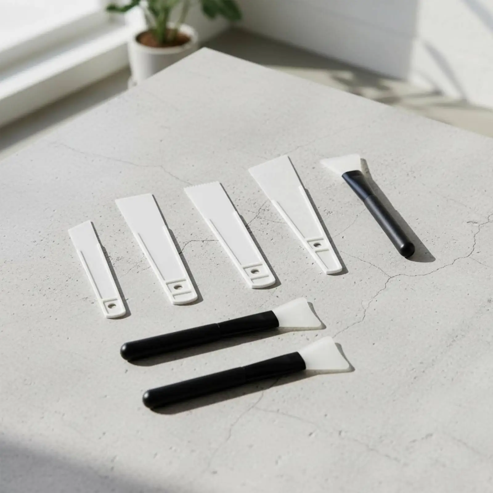 Adhesive Applicator Craft Glue Applicator Set Ergonomic Plastic Apply Glue Tool for Clean Neat DIY Applications