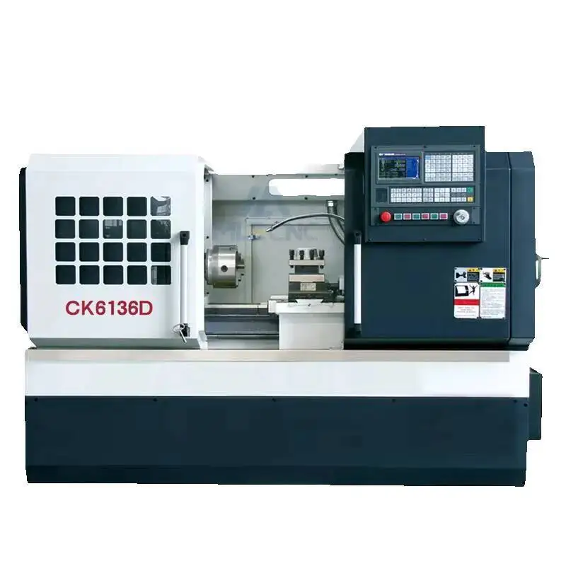 중국산 소형 자동 CNC 선반 Ck6136 판매