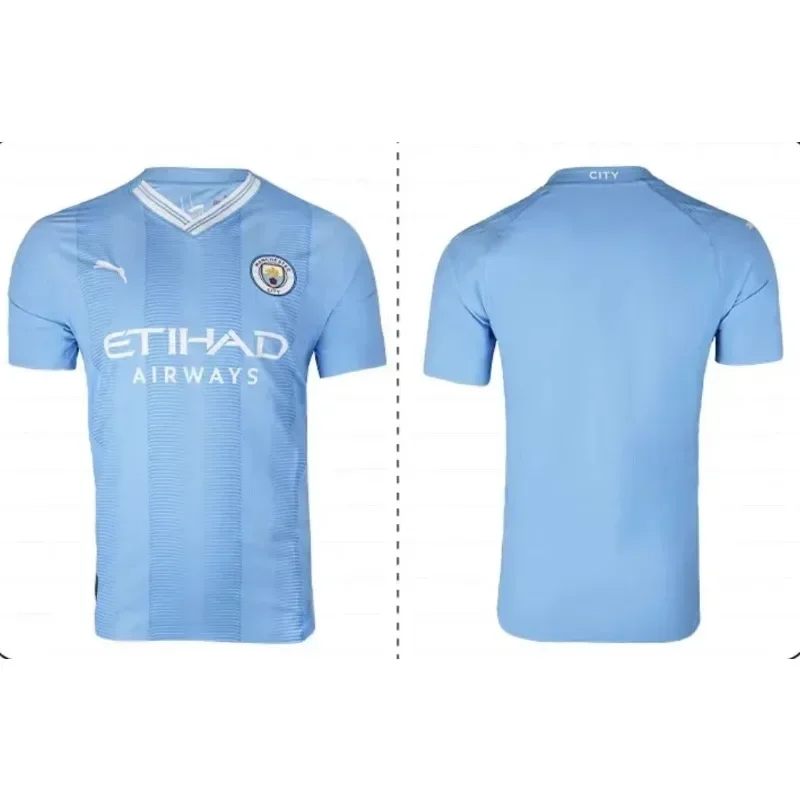 챔피언스 리그 맨체스터 시티 드 브뤼인 할랜드 팬들, 빠른 건조 반팔 티셔츠, 남녀 트레이닝 의류 