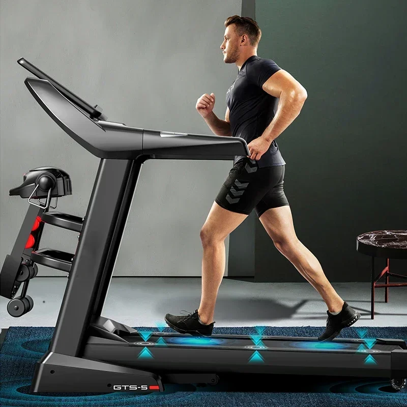 Fitness Cardio Gym Home Use Electronic Semi Commercial Treadmill 18km High Speed Fit Body Strong Treadmill Running Machine