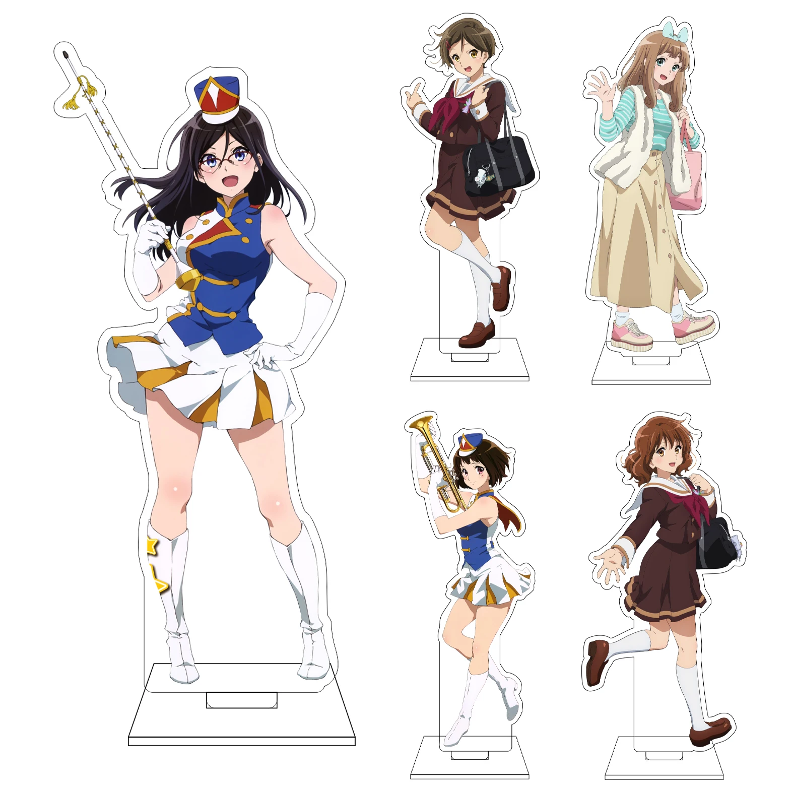 

16CM Anime Sound! Euphonium Cosplay Acrylic Figure Stand Plate Kawashima Sapphire Ōmae Kumiko Kōsaka Reina Ornaments Gifts