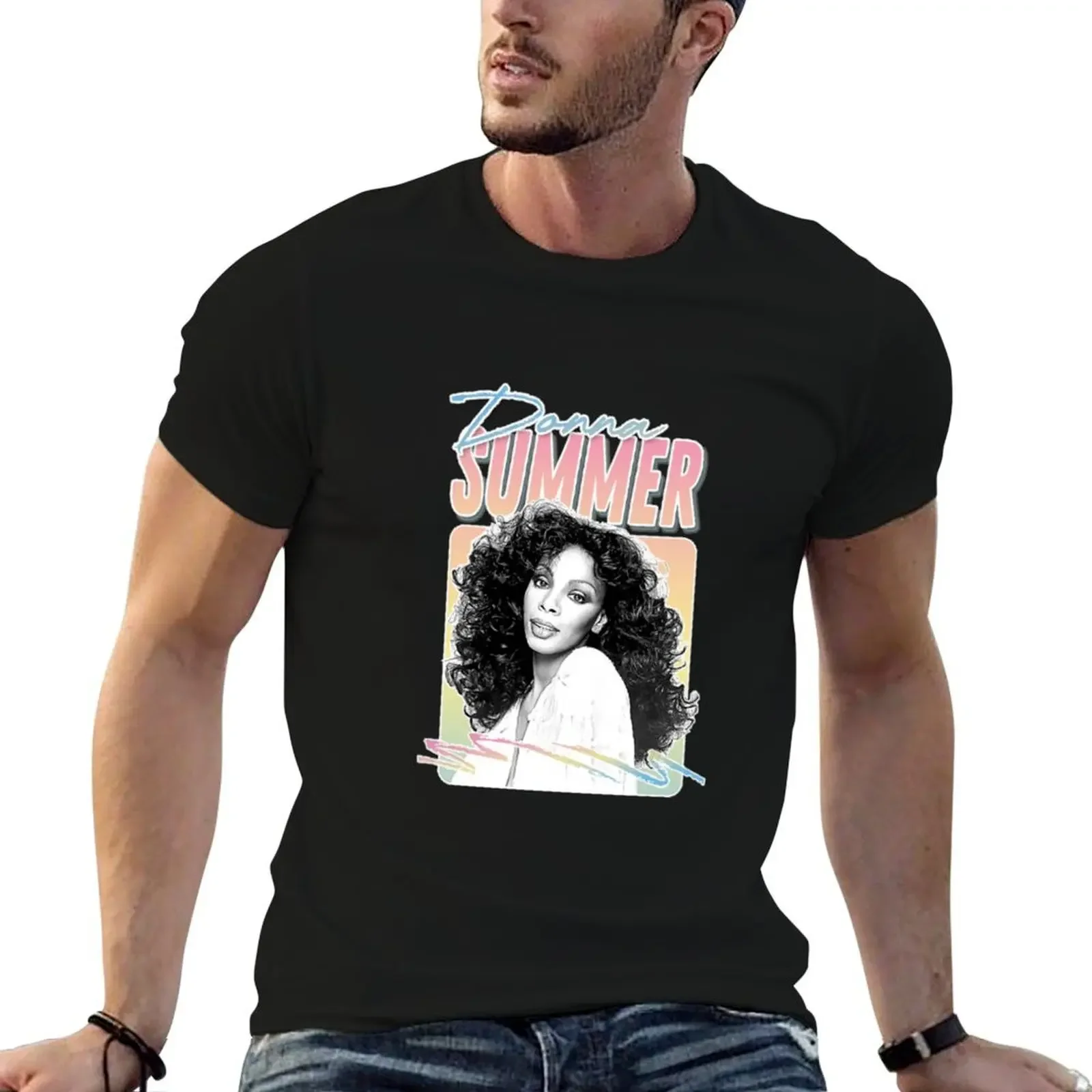 

Donna Summer T-Shirt graphic t shirt vintage cute tops boys whites plus size tops black t shirts for men