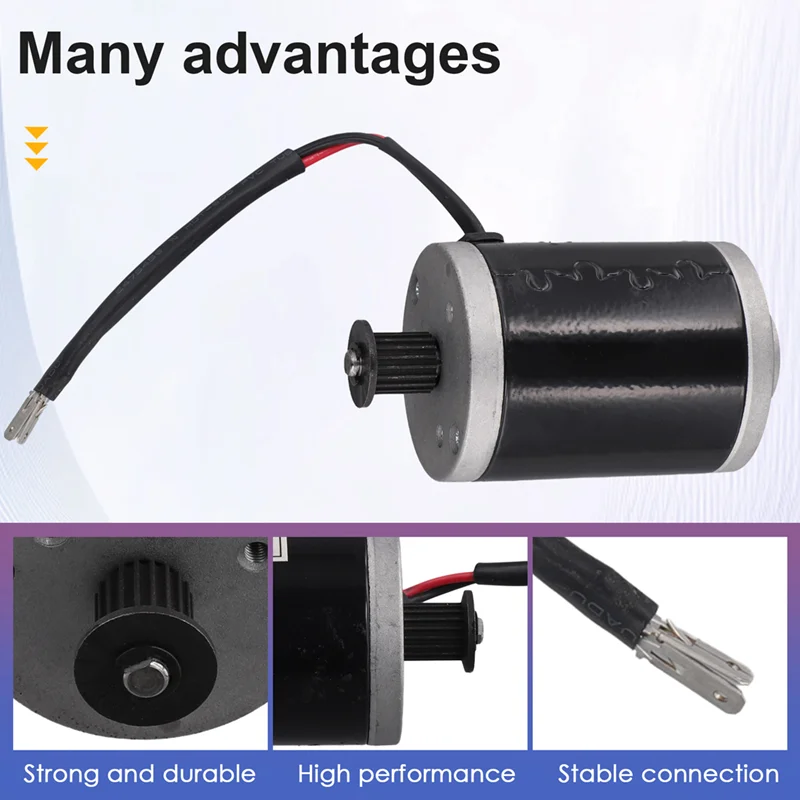 AB56-120W 12 فولت نحى موتور تيار مباشر للدراجة الإلكترونية وسكوتر كهربائي عالي السرعة MY6812 موتور مثالي لعشاق DIY
