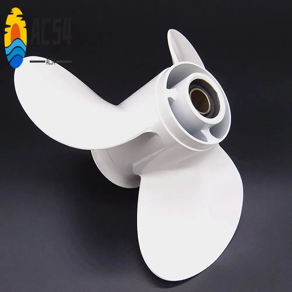 

AC54-Outboard Propeller For Yamaha 20Hp 25Hp 9 7/8X12 Boat Motor Screw 3 Blade 10 Spline Ship Marine Engine Part