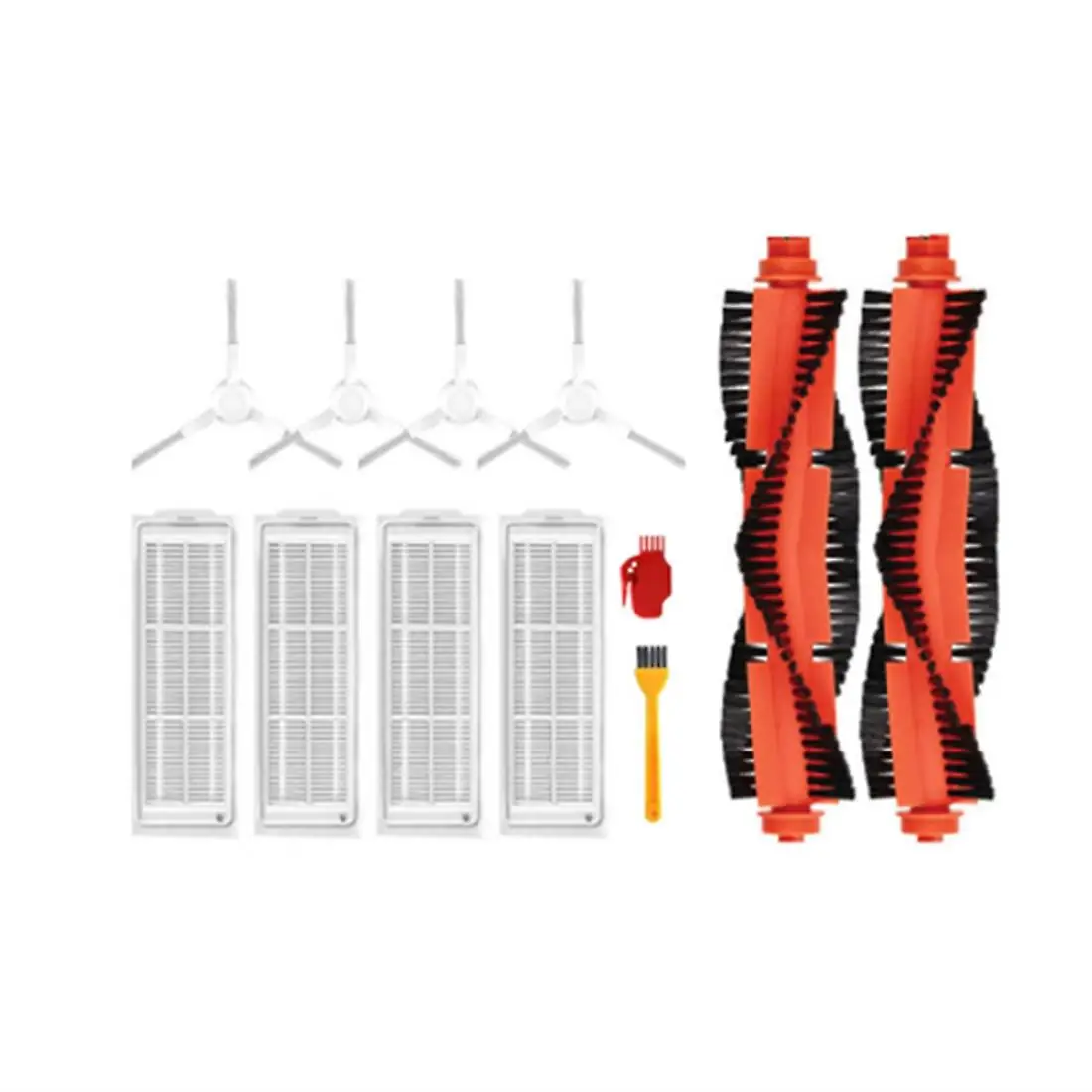 مجموعة واحدة من القماش الممسحة فلتر Hepa لجهاز شاومي Mi الروبوت فراغ ممسحة برو