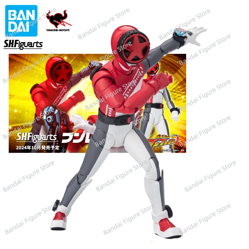 

Bandai S.H. Фигуртс SHF пучок красный Bakuage Sentai Boonboomger аниме экшн-фигурка игрушка подарок модель коллекция хобби