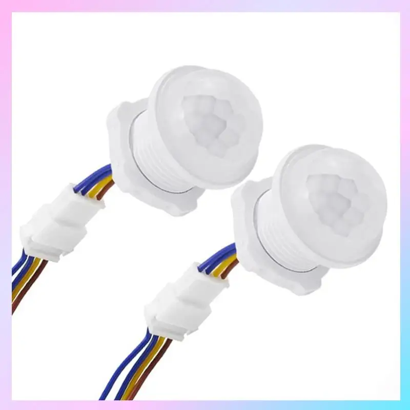 

AB25-2Pcs 110-220 В PIR-датчик Интеллектуальное обнаружение Время задержки Регулируемый инфракрасный индукционный детектор