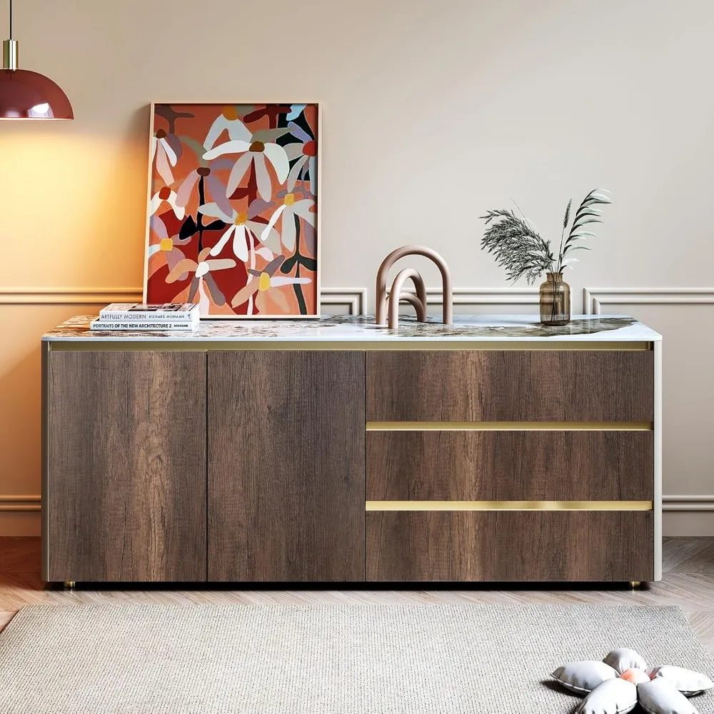 ورق اتصال كونترتوب قابل للتقشير واللصق مقاوم للماء من الخشب البني الريفي العتيق، مقاس 36 × 160 بوصة، لاصق للمطبخ والمنزل