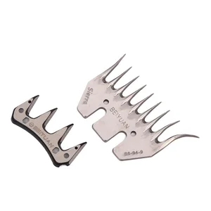 BEIYUAN مقصات الأغنام القاطع المشط ، شفرة مقص الصوف ، ماعز الألبكة ، أجزاء مقص المزرعة ، 1 مجموعات أفضل 8 آلات قص أغنام للمبيعات - No7