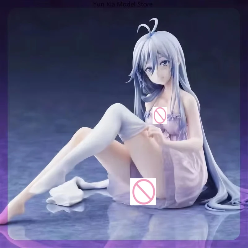 10cm 86-Eighty Six Vladilena·Milize 잠옷을 입은 애니메이션 소녀 피규어 모델 조각상 컬렉션 데스크탑 장식 장난감 선물