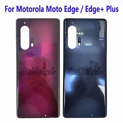 For Motorola Moto Edge+ Edge Plus XT2063-2 XT2061-3 XT2063-3 XT2063-2 Battery Back Cover Rear Housing Door Glass Case Cover