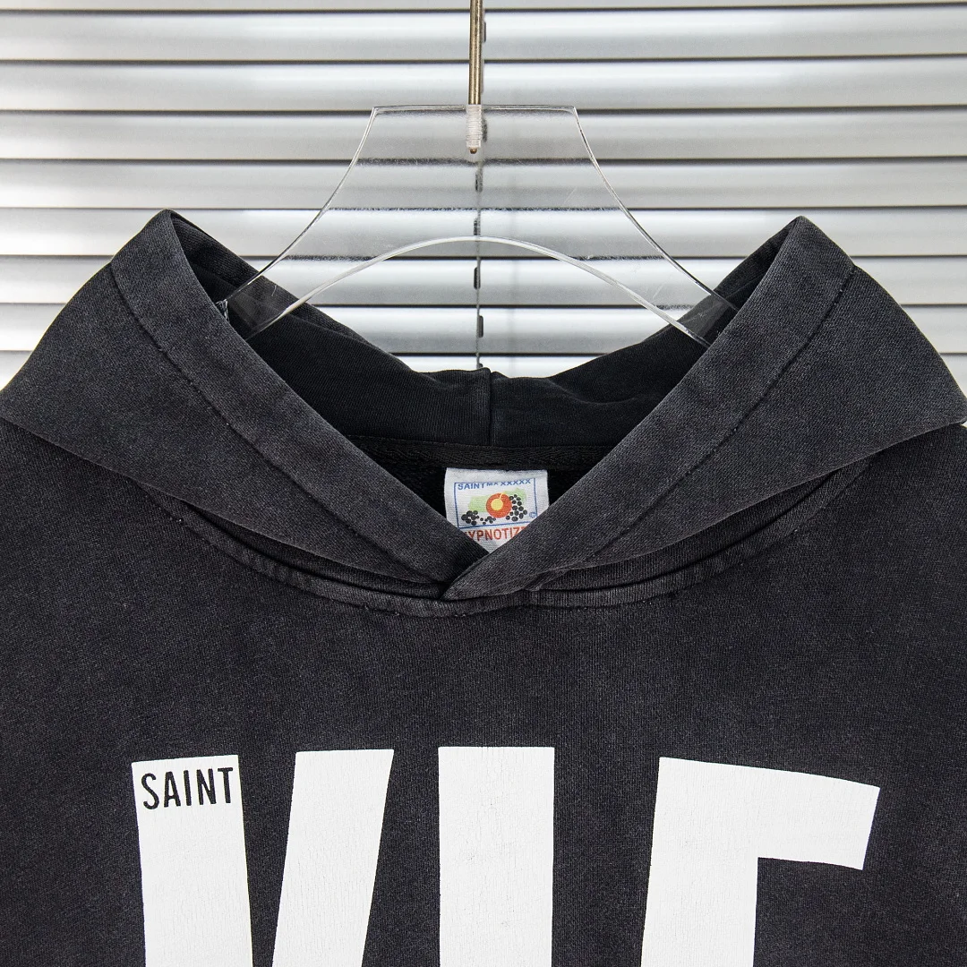 Vintage Washed Hoodie SAINT KL - огляд і ціна Streetwear Brand Vintage