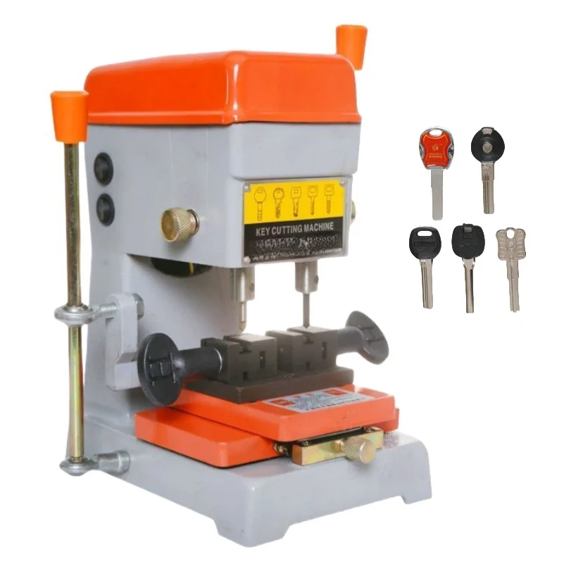 Automatic Vertical Manual Key Duplicating Cutting Machine Drill Machine Car Door Keys Locksmith Tools Key Cutting Machine