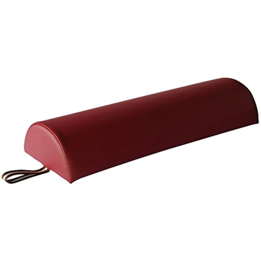 

Master Massage 9"x26" Semi-round Massage Bolster -burgundy