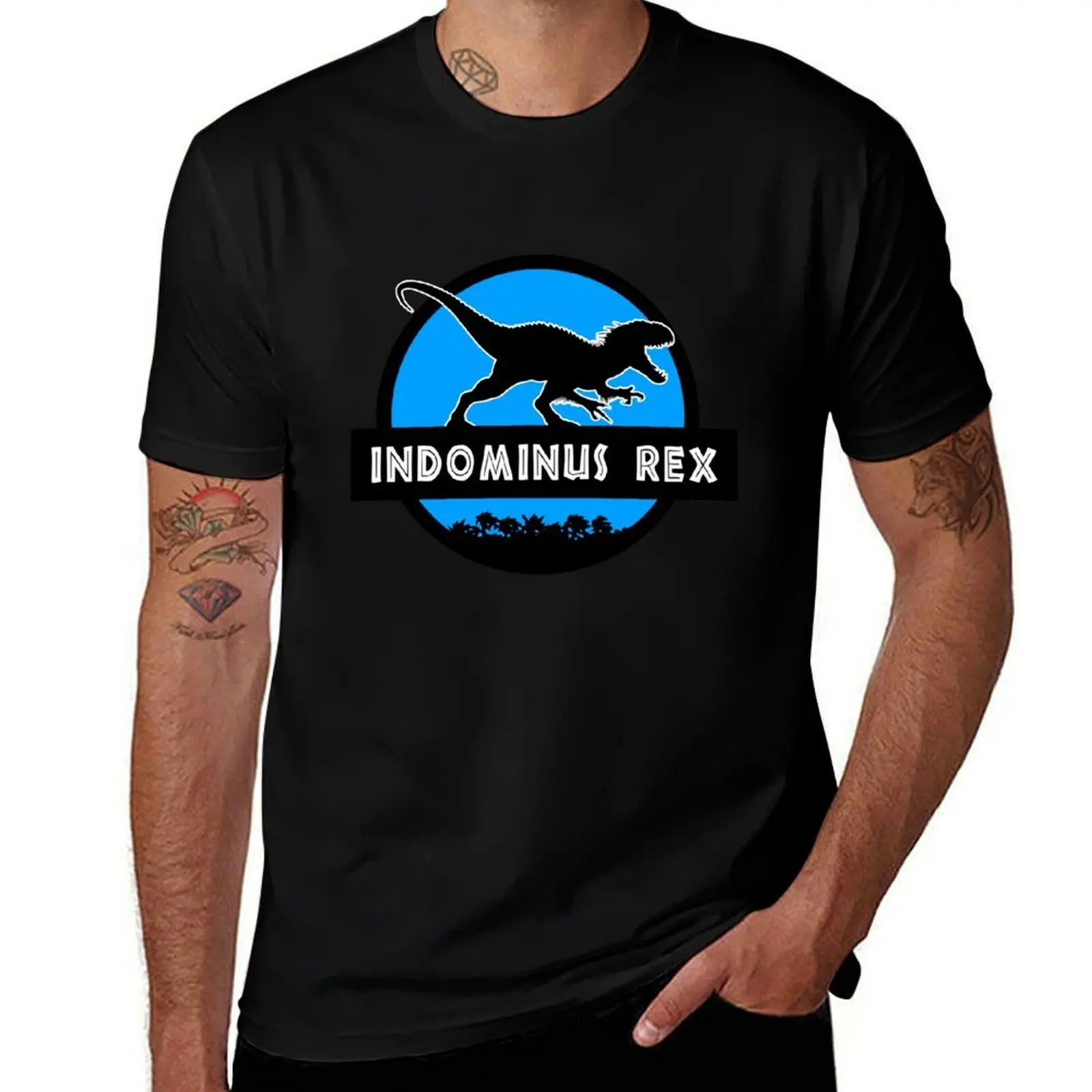

Jurassic World: Indominus Rex T-Shirt printed t shirts for man t shirts cotton 100% T-Shirt