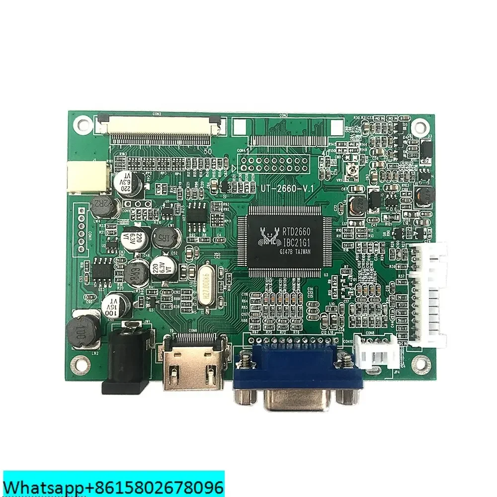 

7 8 9 Tft дисплей Rtd2660 чип Ttl Lvds 10,1 дюймовые ЖК-платы драйвера с HD MI VGA вход