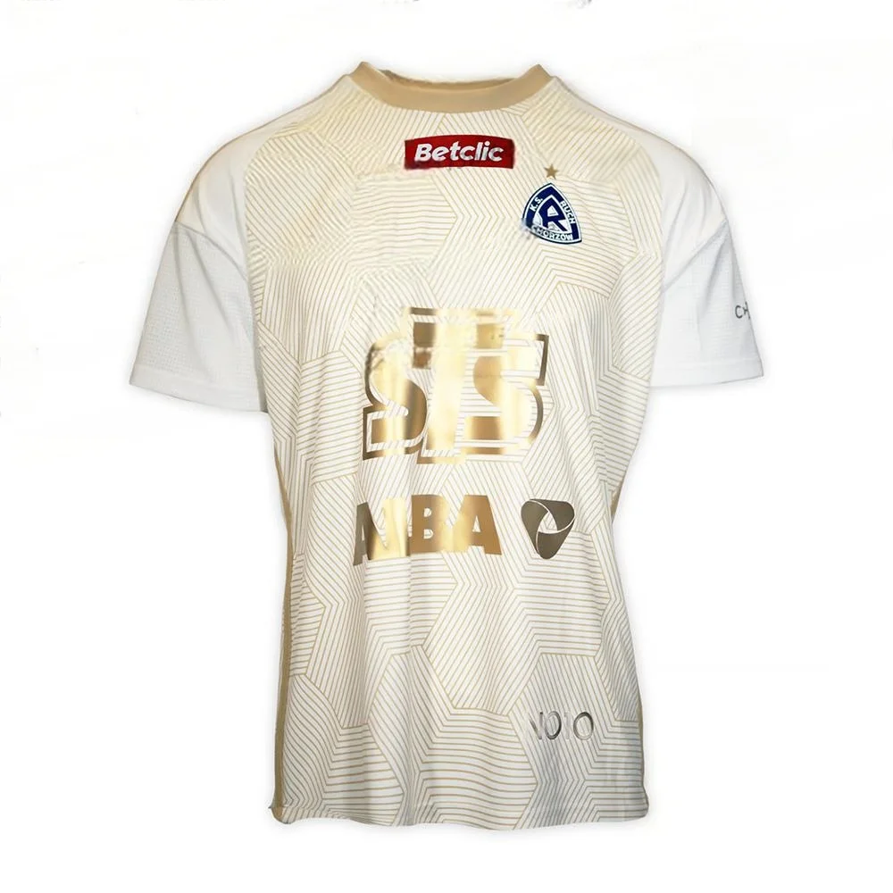 بولندا لكرة القدم كيت 25-26 Ruch Chorzow جيرسي كيت التجفيف السريع Polska كرة القدم جيرسي تي شيرت طفل كرة القدم جيرسي كيت