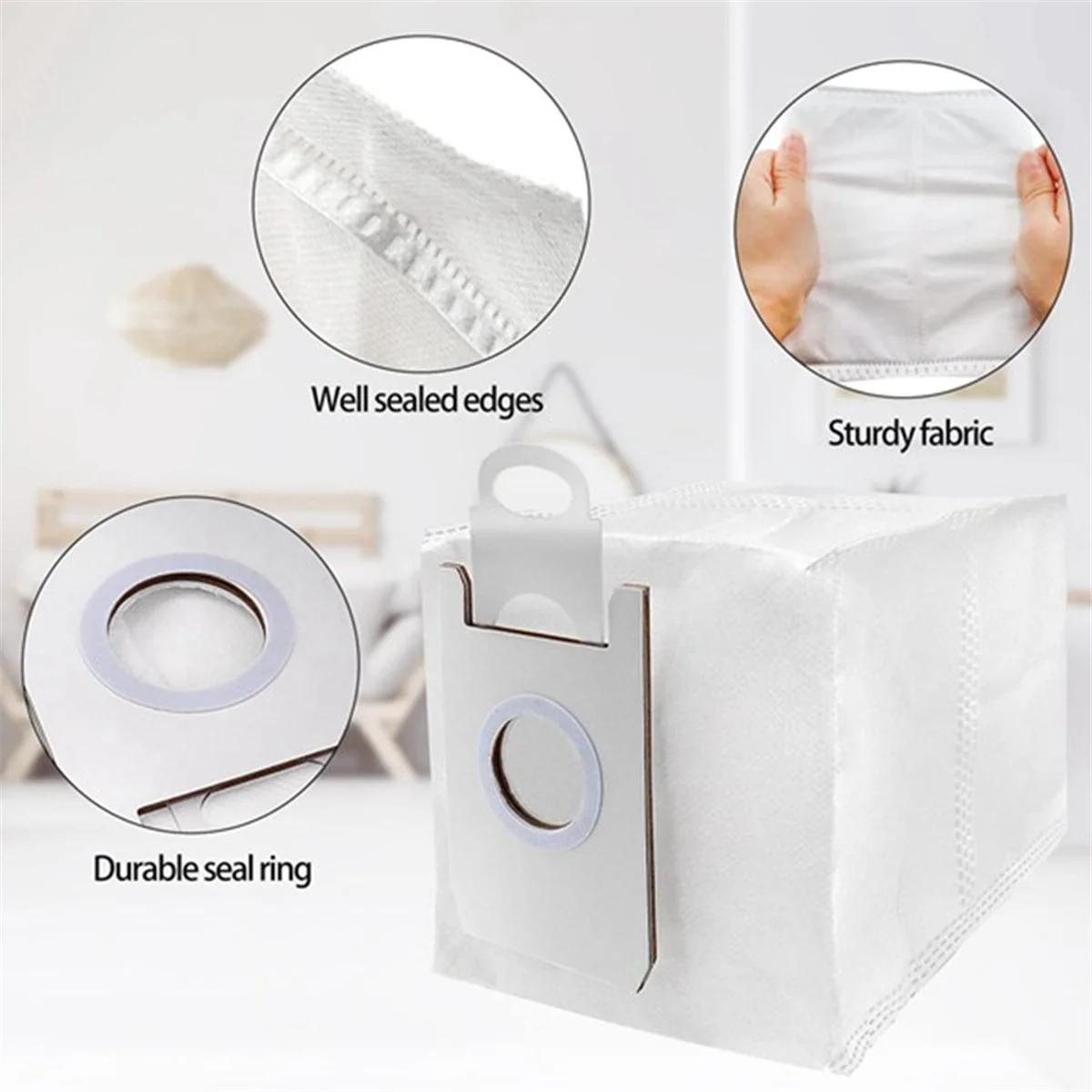 22 قطعة كيس لجميع الغبار ل 2290 الترا جهاز آلي لتنظيف الأتربة غير المنسوجة كيس لجميع الغبار القمامة استبدال أجزاء