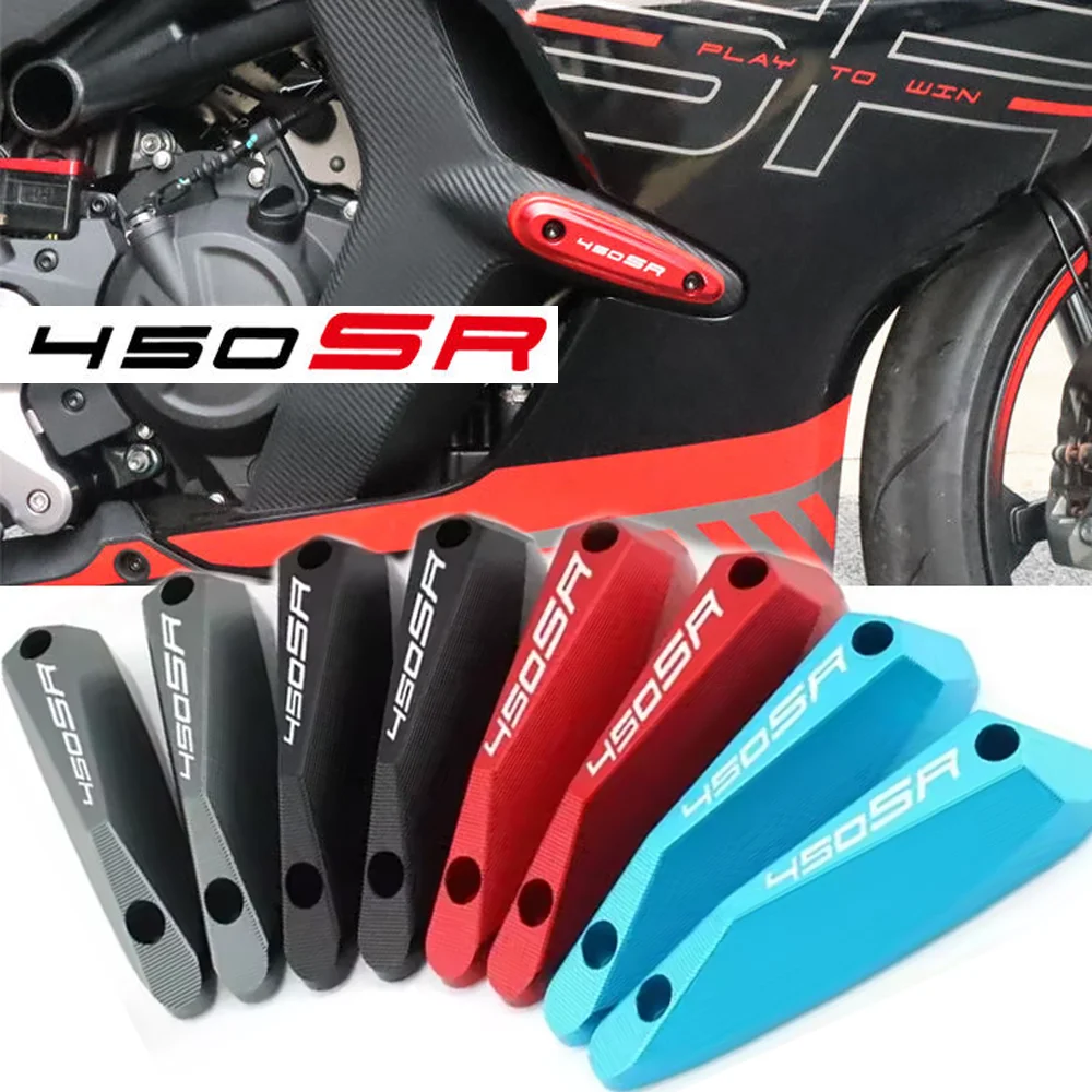 

FOR CFMOTO 450SR 450 SR 450SRS CF450SR CF450SRS Motorcycle Engine Crash Pads Frame Sliders Protector Anti-Fall Fairing