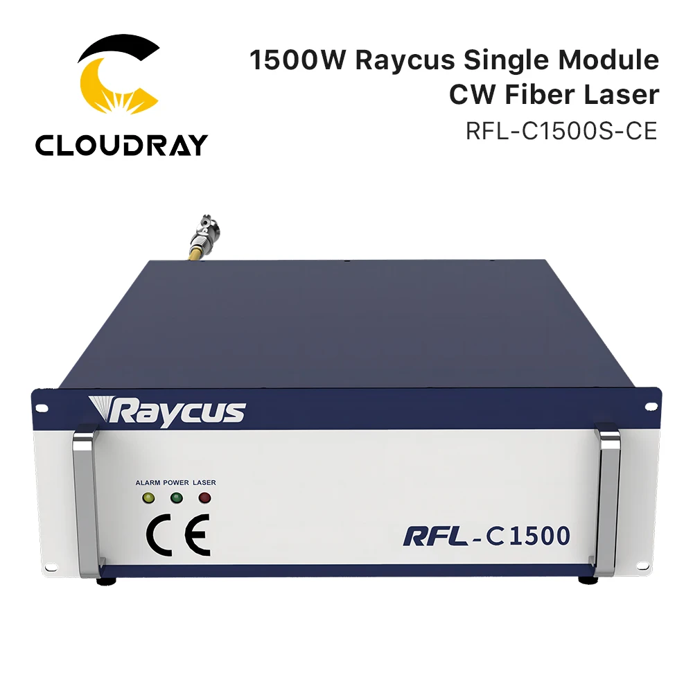 Cloudray oryginalny Laser światłowodowy Raycus pojedynczy moduł lasery światłowodowe RFL-C1500S/2000S 1500W 2000W 1064nm dla maszyna do cięcia włókna