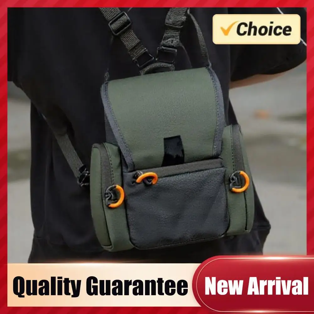 

Сумка-чехол для бинокля с отделением для дальномера и дождевиком, регулируемая, большой емкости, для охоты и туризма