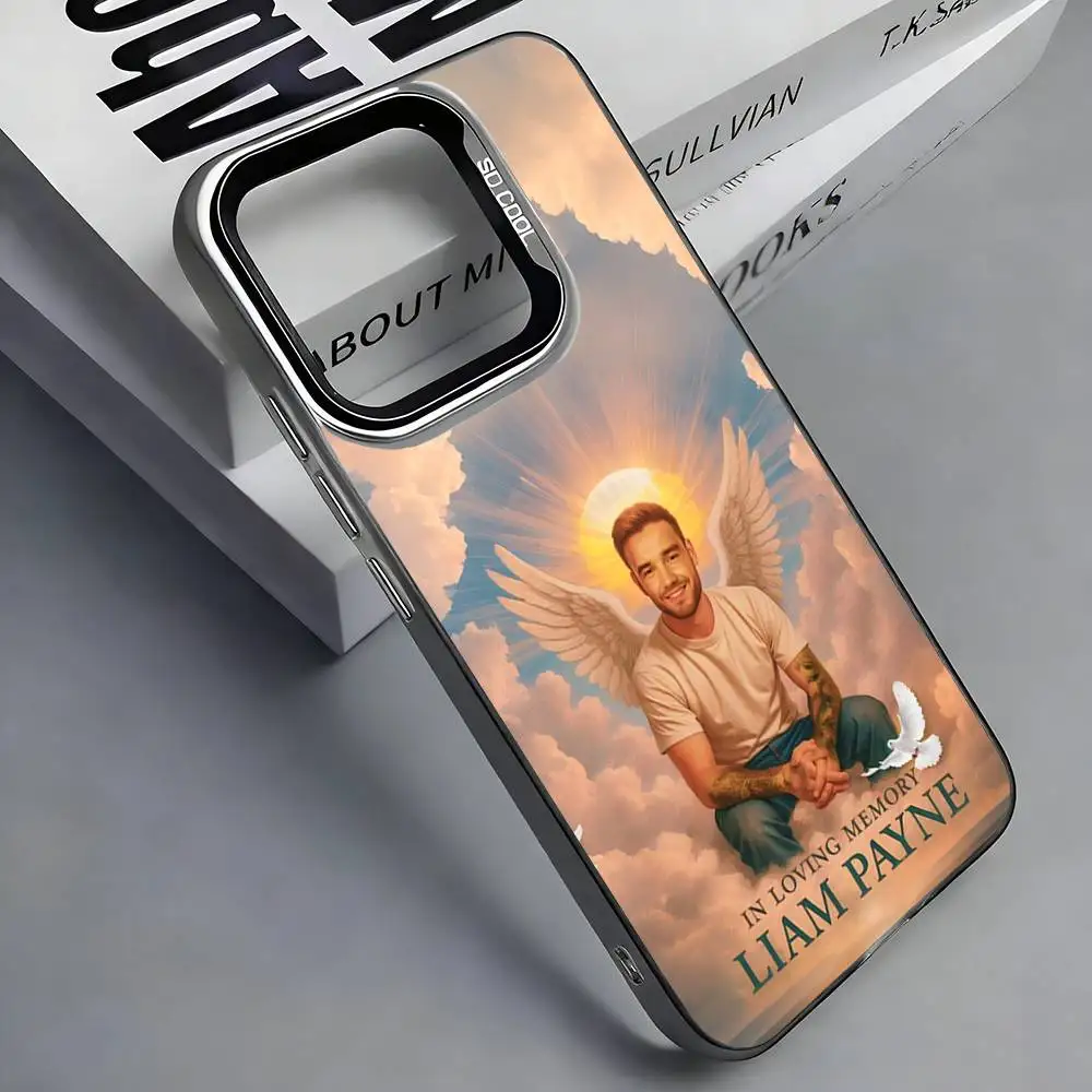L-Liam Singer Payne   Phone Case For iPhone 17,16,15,14,13,12,11 Plus,Pro Max,Colored Silver Phone Case - view 2