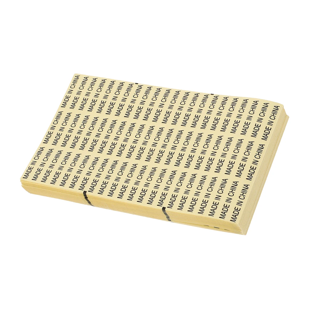 

3500 Pcs Marking Labels Waterproof Origin Transparent Stickers Imported Self-adhesive Small