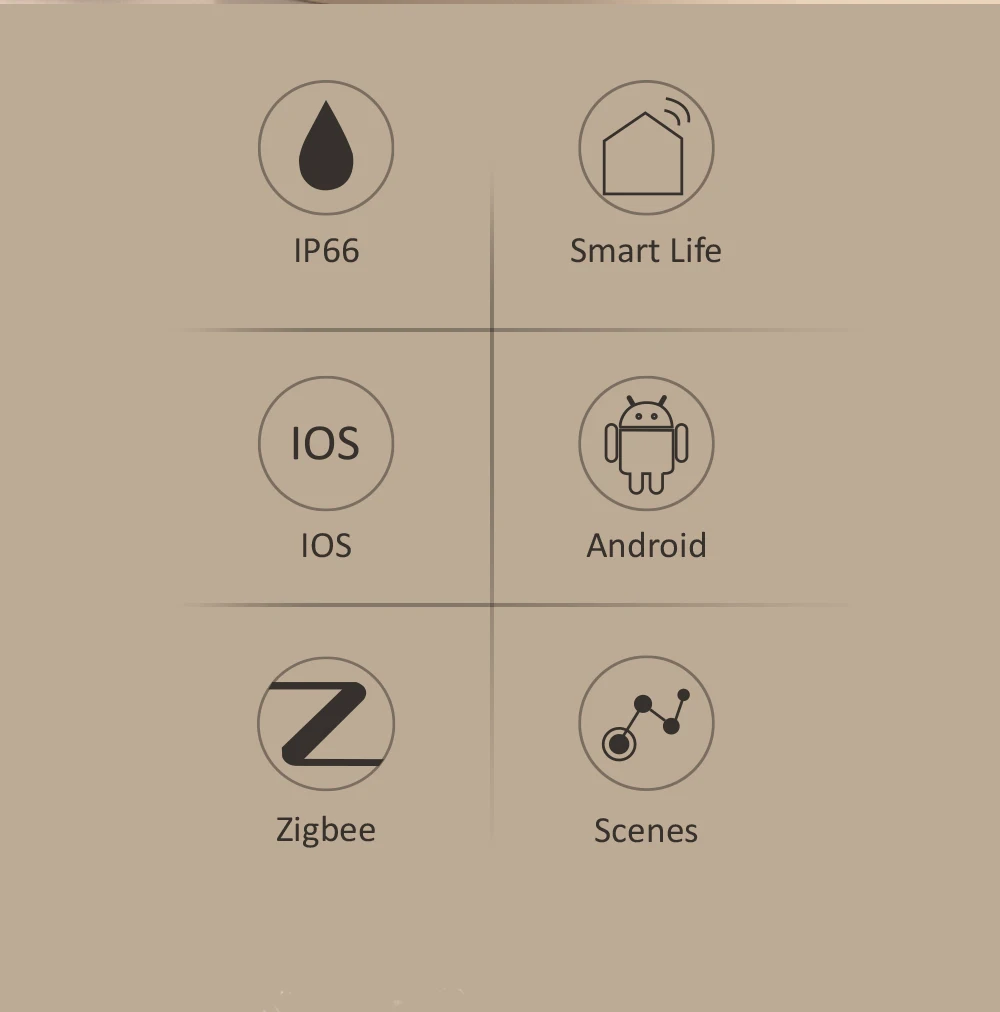 Kompakter Intelligenter Wasserleck-Sensor ZigBee Smart Leckage-Detektor Alarm Unterstützt Tuya/Home Assistant/eWeLink für Smart Home Sicherheit – Detail 2
