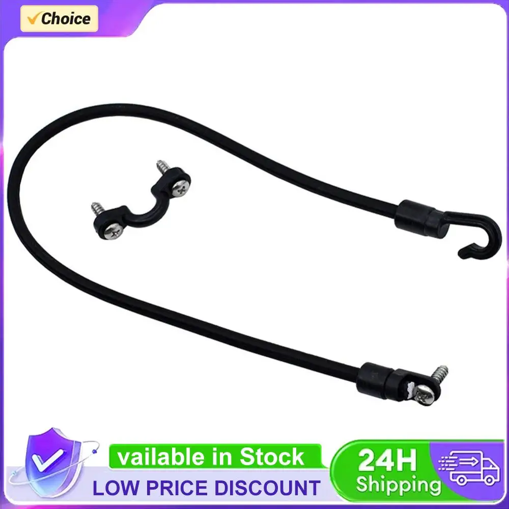 

Эластичный портативный ремень-шнурок с крюками и фиксирующими пряжками, регулируемый крепежный соединитель для палубы, аксессуары для каноэ, каяков и морского транспорта