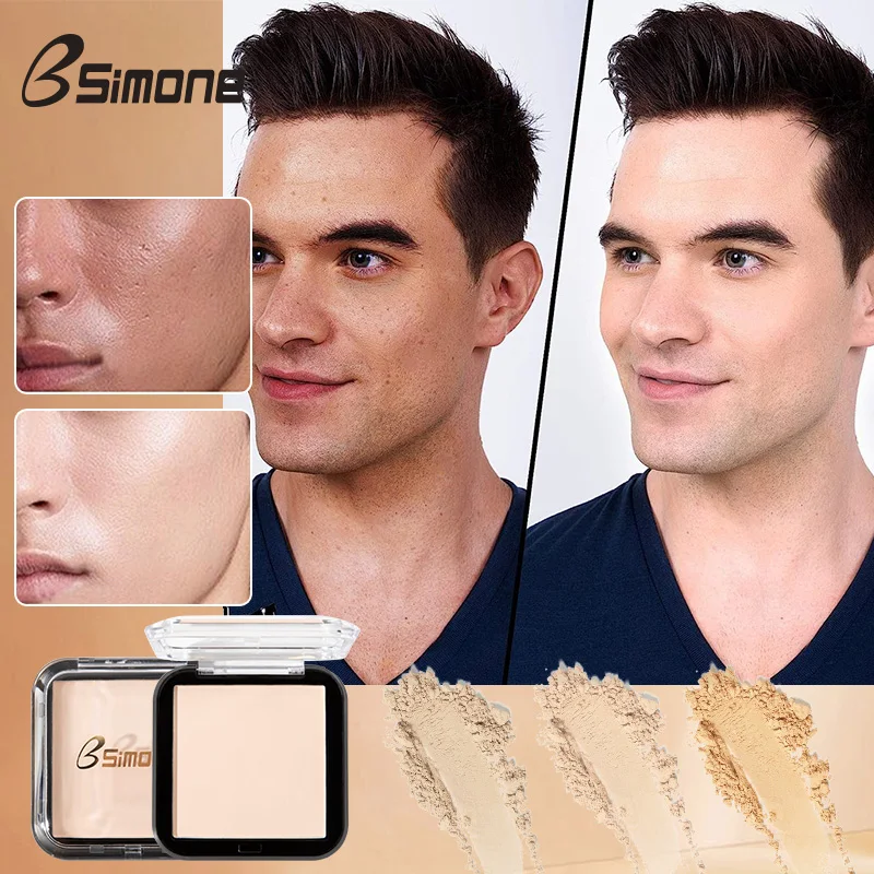 Matte Full Coverage Pressed Powder Foundation, 24H Fresh Wear Matte Weightless Finishing Powder แต่งหน้า คอนซีลเลอร์ เพิ่มความกระจ่างใส