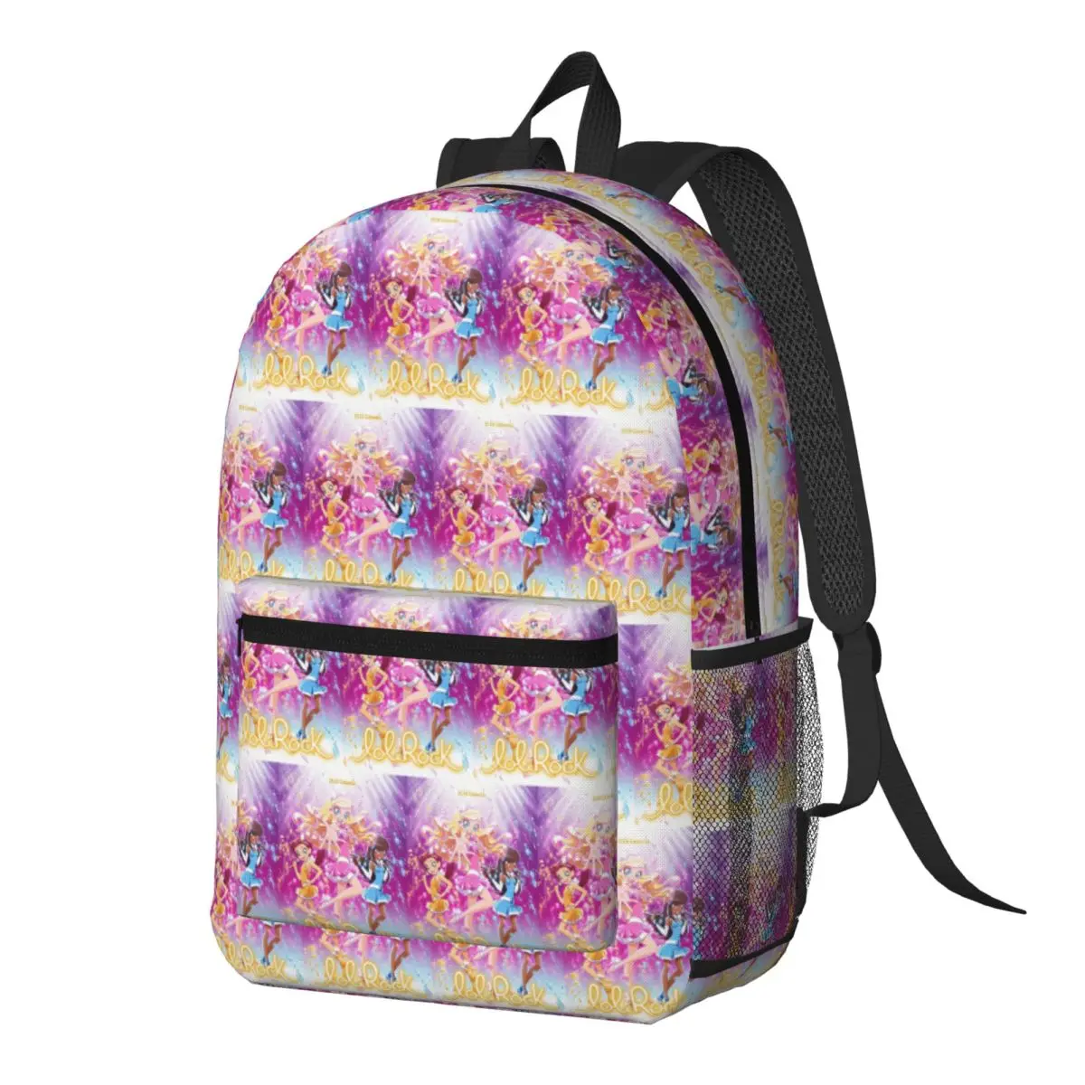 

LoliRock Cartoon Backpack Daypack Large Capacity Boys Girls BookBag School Bag Shoulder Bags for Men Women