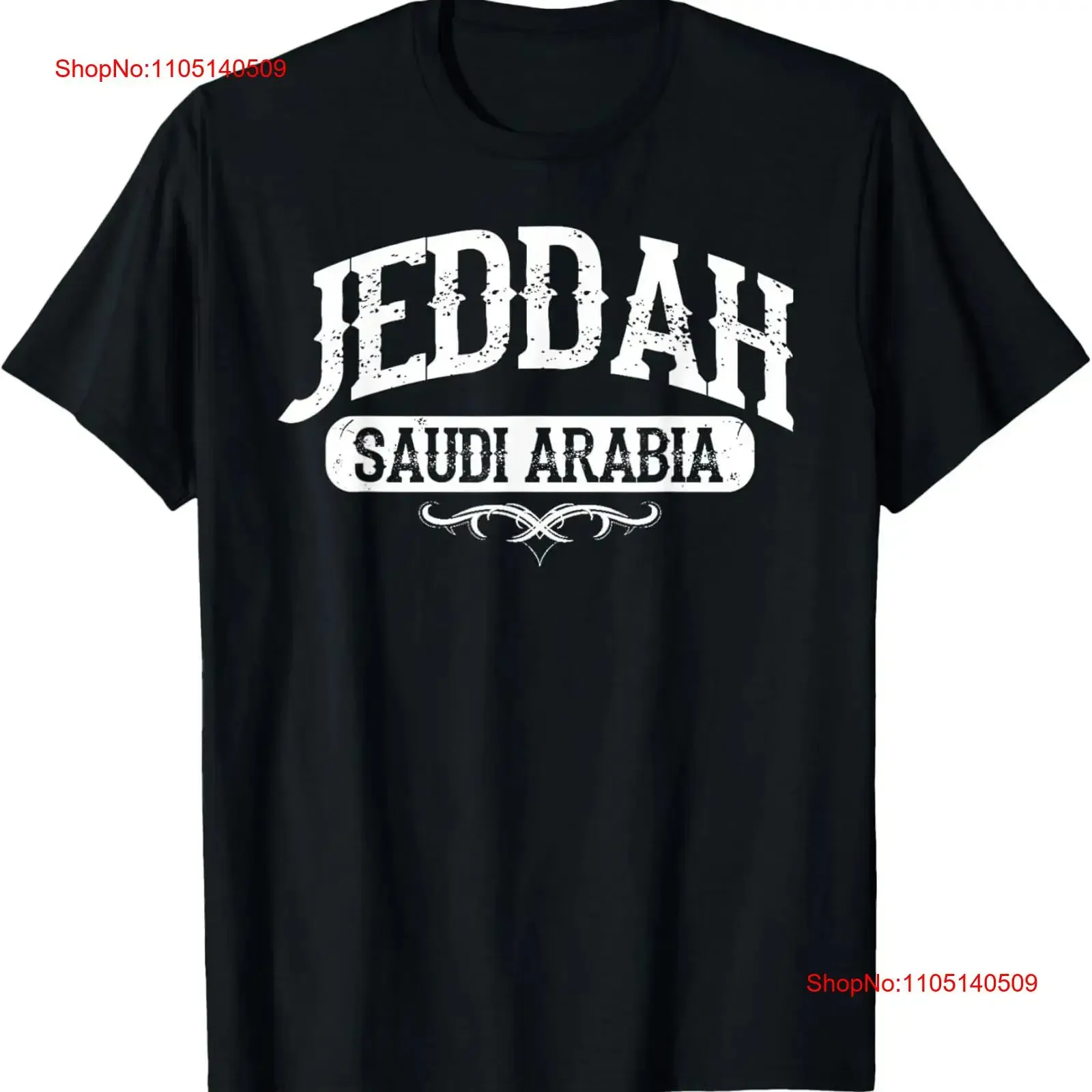 Jeddah Saudi Arabia T Shirt vintage Washed streetwear designer clothes Stylish graphic Stretched Breathable Slightly